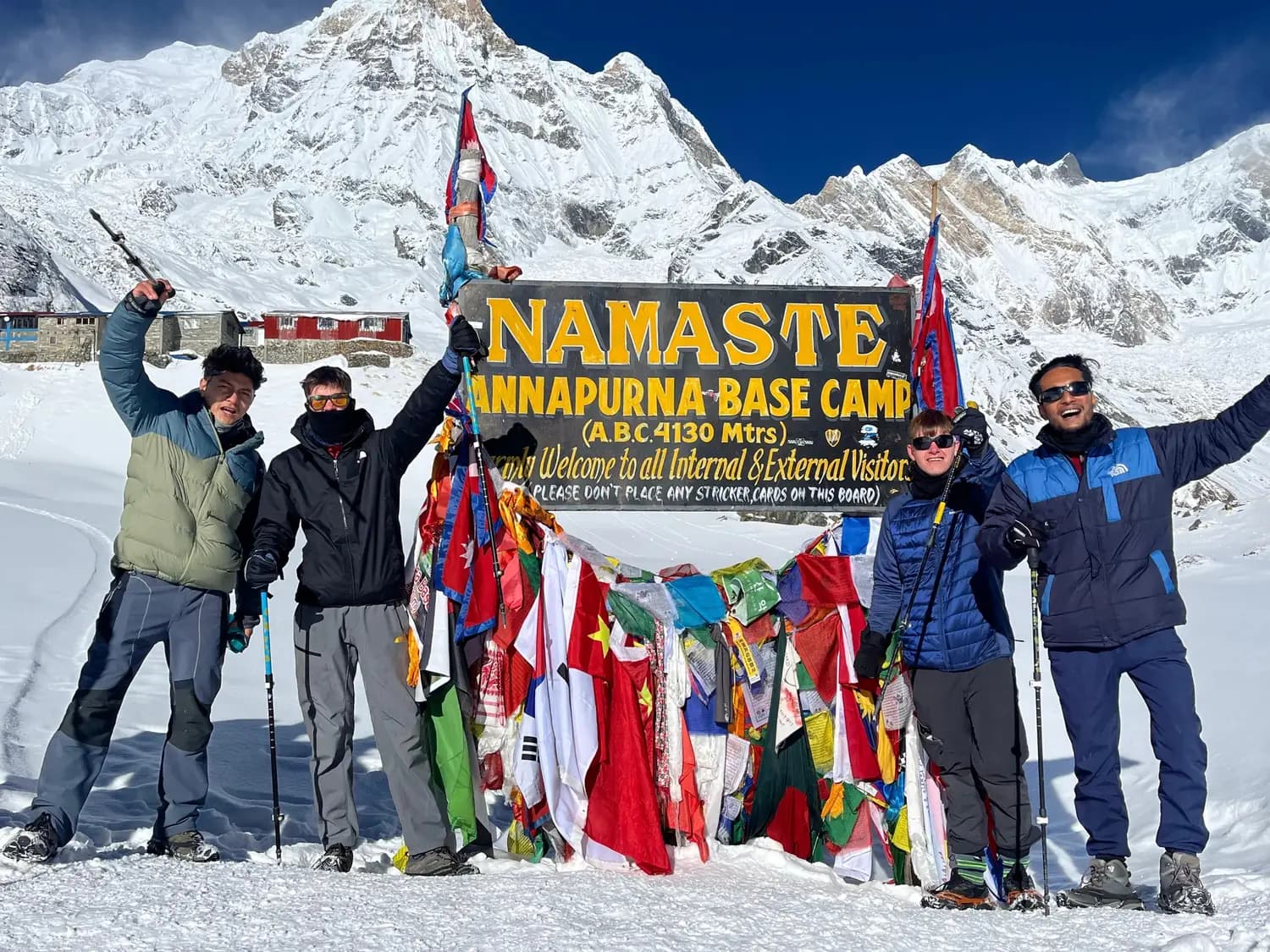 Rohit Timilsina in the Himalayas
